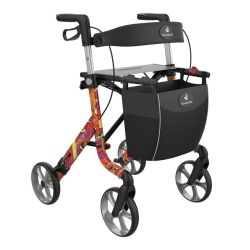 Rollator Space LX Flower Alu Large 62 cm