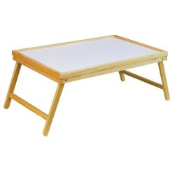 plateau de lit en bois pliable et inclinable